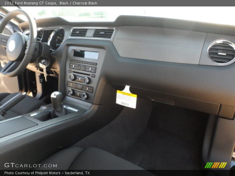 Black / Charcoal Black 2012 Ford Mustang GT Coupe