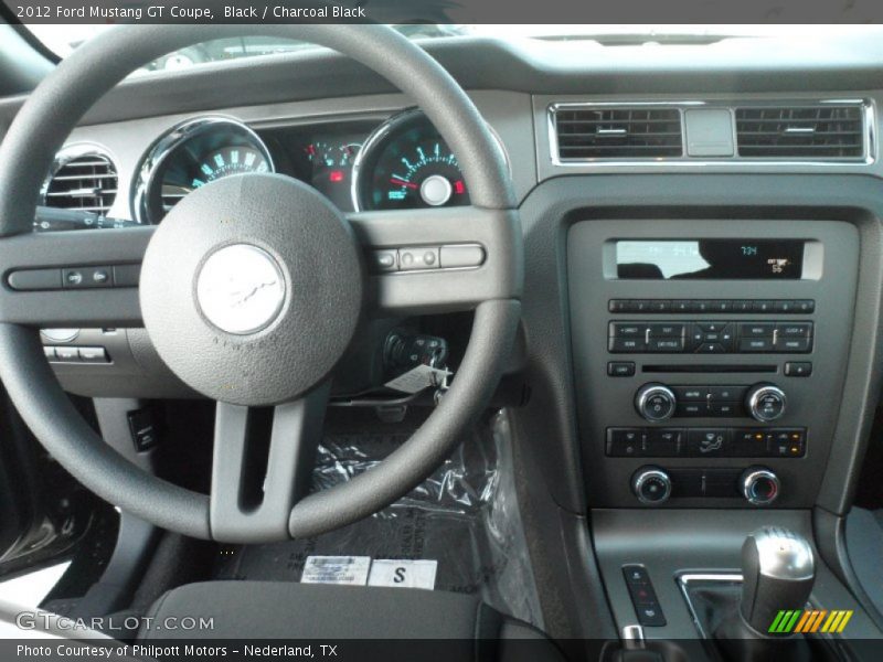 Black / Charcoal Black 2012 Ford Mustang GT Coupe