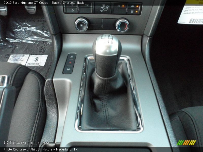 Black / Charcoal Black 2012 Ford Mustang GT Coupe
