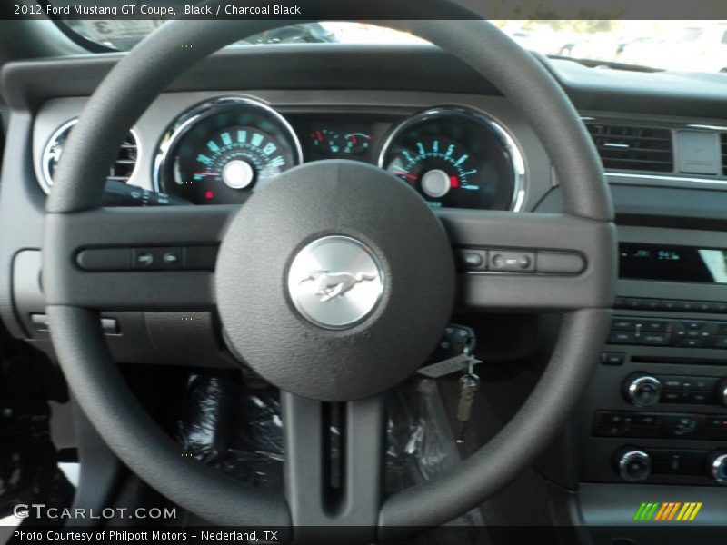 Black / Charcoal Black 2012 Ford Mustang GT Coupe