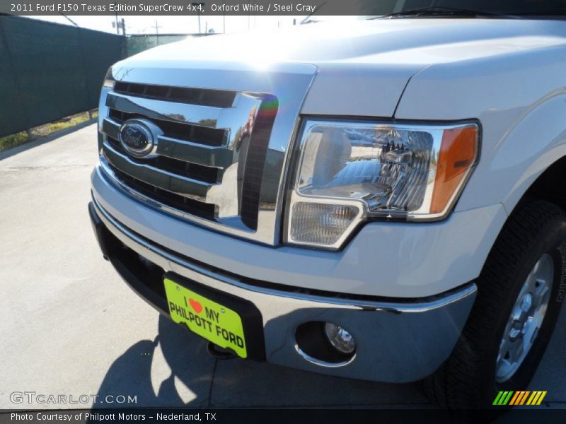 Oxford White / Steel Gray 2011 Ford F150 Texas Edition SuperCrew 4x4