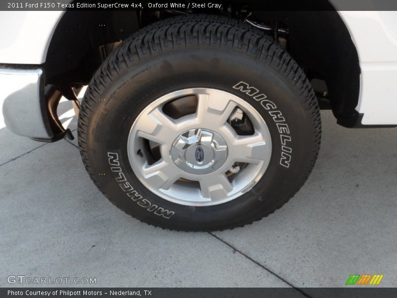 Oxford White / Steel Gray 2011 Ford F150 Texas Edition SuperCrew 4x4