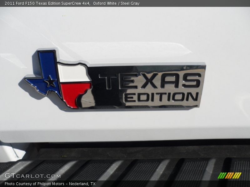 Oxford White / Steel Gray 2011 Ford F150 Texas Edition SuperCrew 4x4