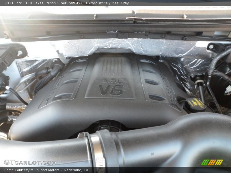 Oxford White / Steel Gray 2011 Ford F150 Texas Edition SuperCrew 4x4