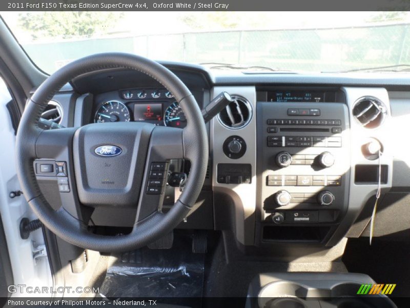 Oxford White / Steel Gray 2011 Ford F150 Texas Edition SuperCrew 4x4