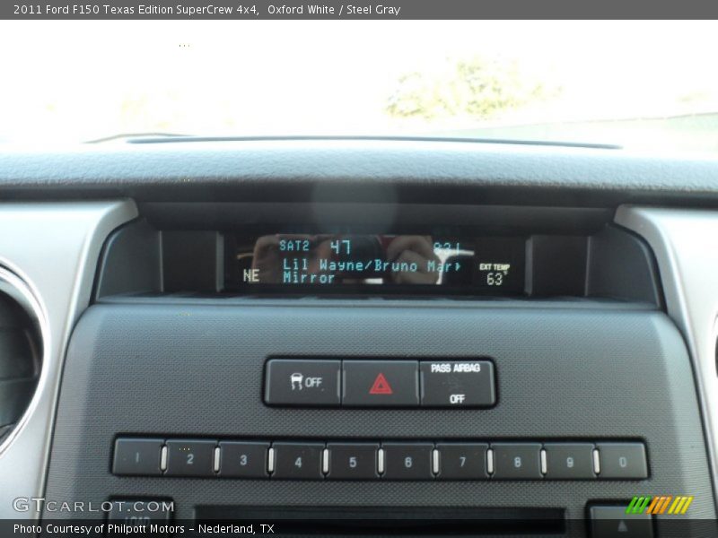 Oxford White / Steel Gray 2011 Ford F150 Texas Edition SuperCrew 4x4