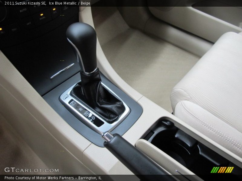 Ice Blue Metallic / Beige 2011 Suzuki Kizashi SE