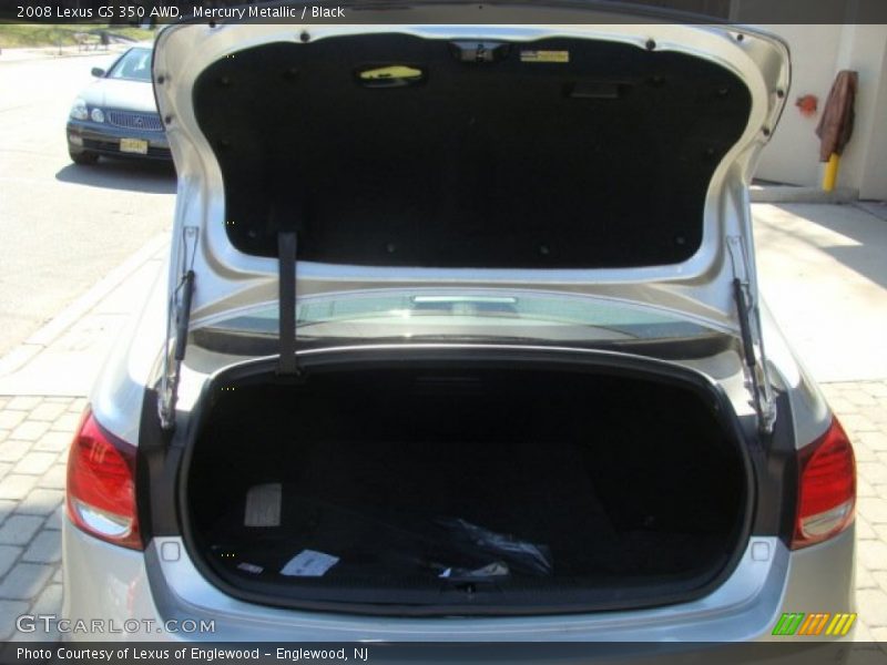 Mercury Metallic / Black 2008 Lexus GS 350 AWD