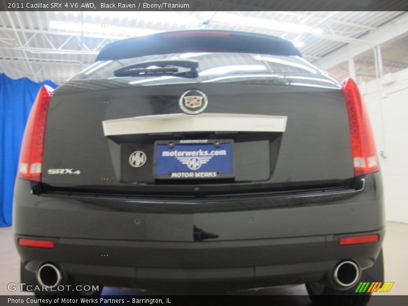 Black Raven / Ebony/Titanium 2011 Cadillac SRX 4 V6 AWD