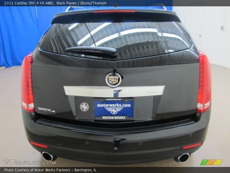 Black Raven / Ebony/Titanium 2011 Cadillac SRX 4 V6 AWD