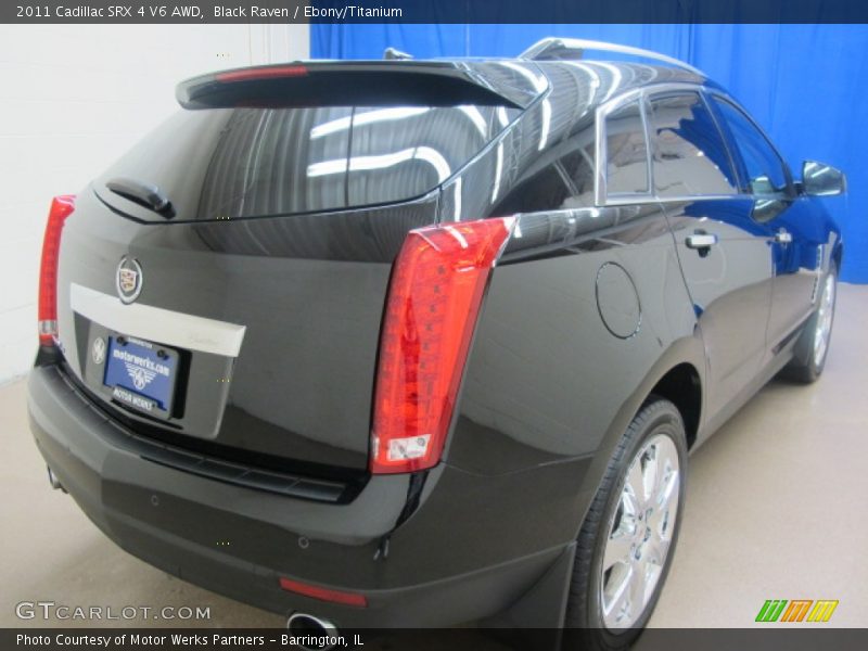 Black Raven / Ebony/Titanium 2011 Cadillac SRX 4 V6 AWD