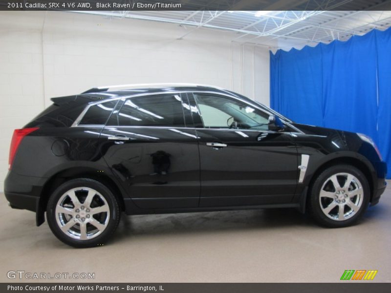 Black Raven / Ebony/Titanium 2011 Cadillac SRX 4 V6 AWD