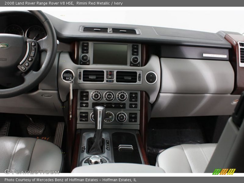 Rimini Red Metallic / Ivory 2008 Land Rover Range Rover V8 HSE