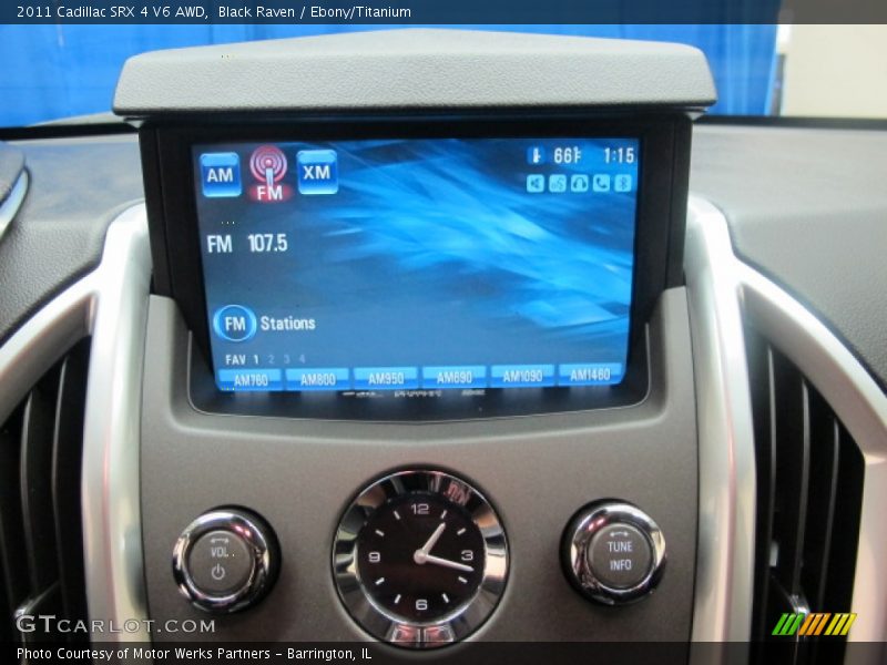 Black Raven / Ebony/Titanium 2011 Cadillac SRX 4 V6 AWD