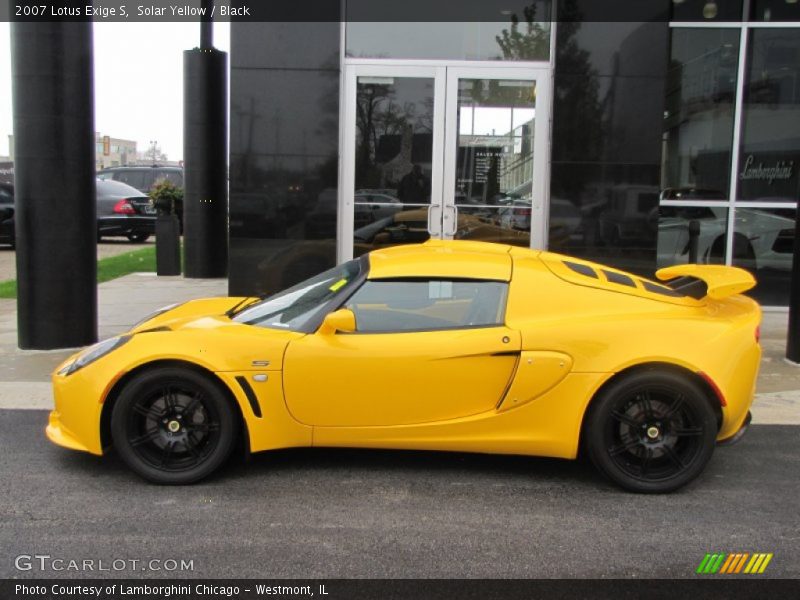  2007 Exige S Solar Yellow