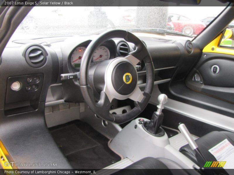  2007 Exige S Black Interior