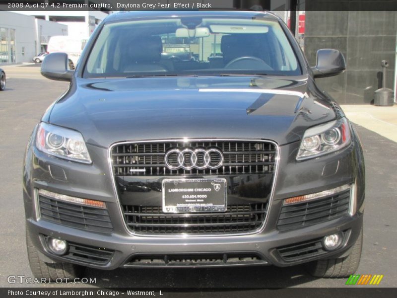 Daytona Grey Pearl Effect / Black 2008 Audi Q7 4.2 Premium quattro