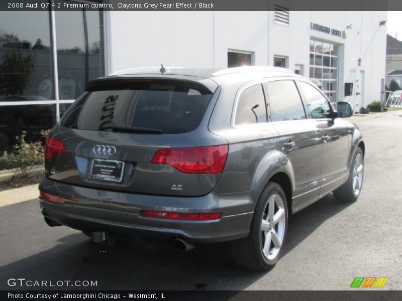 Daytona Grey Pearl Effect / Black 2008 Audi Q7 4.2 Premium quattro
