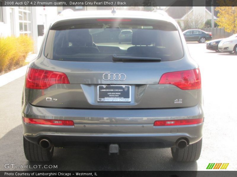 Daytona Grey Pearl Effect / Black 2008 Audi Q7 4.2 Premium quattro