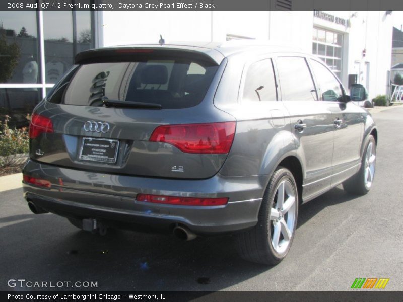 Daytona Grey Pearl Effect / Black 2008 Audi Q7 4.2 Premium quattro