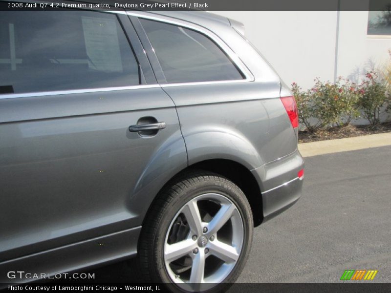 Daytona Grey Pearl Effect / Black 2008 Audi Q7 4.2 Premium quattro