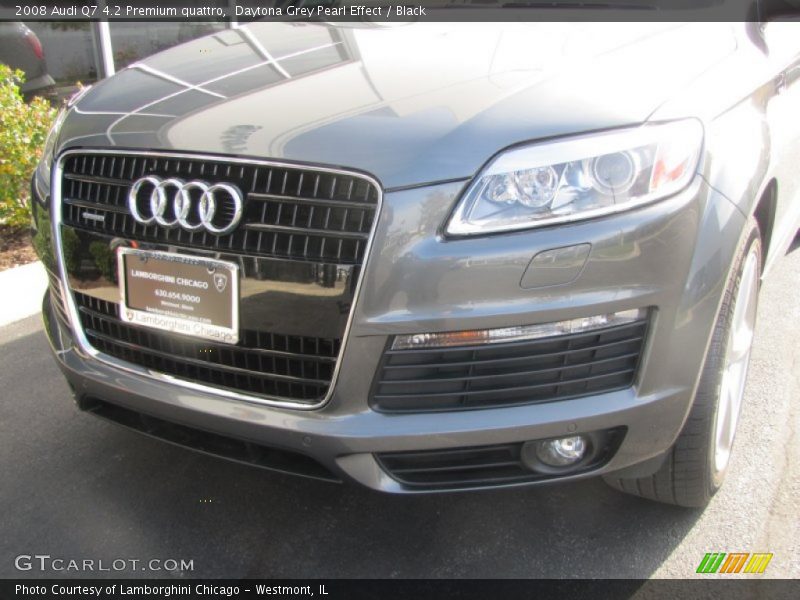 Daytona Grey Pearl Effect / Black 2008 Audi Q7 4.2 Premium quattro