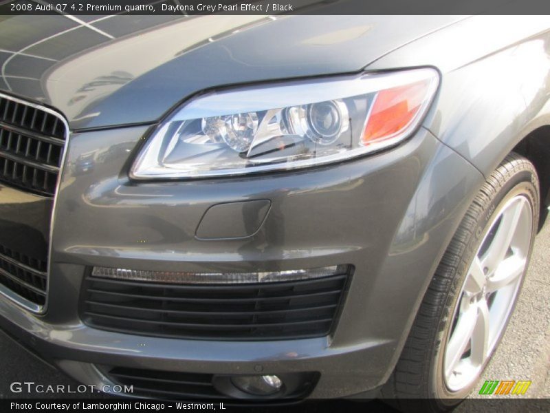 Daytona Grey Pearl Effect / Black 2008 Audi Q7 4.2 Premium quattro