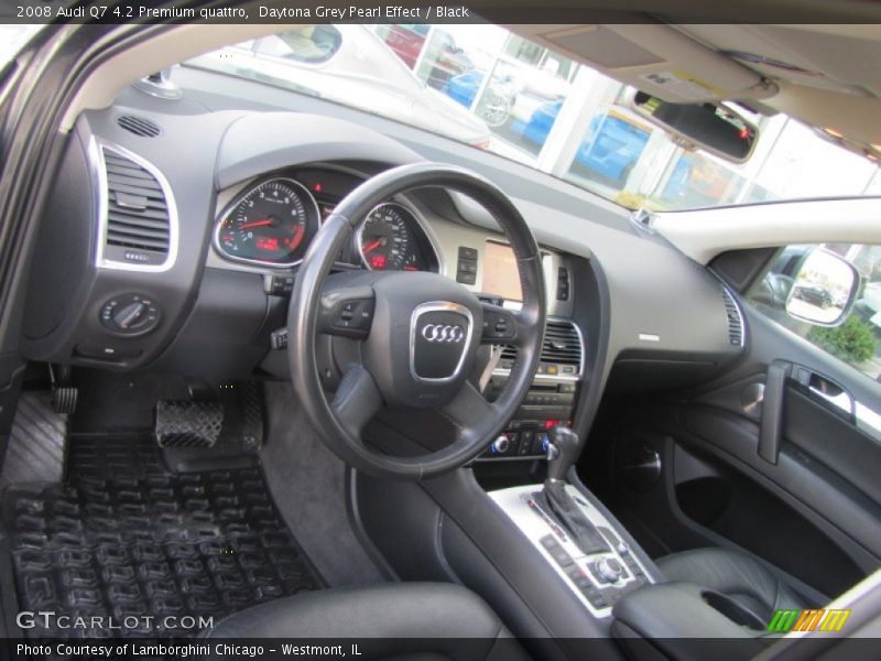 Daytona Grey Pearl Effect / Black 2008 Audi Q7 4.2 Premium quattro