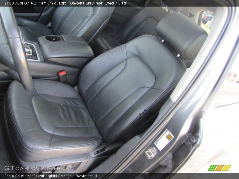 Daytona Grey Pearl Effect / Black 2008 Audi Q7 4.2 Premium quattro