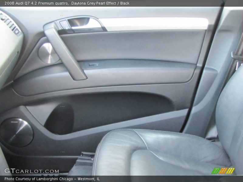 Daytona Grey Pearl Effect / Black 2008 Audi Q7 4.2 Premium quattro
