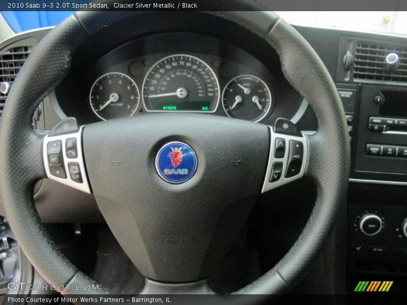  2010 9-3 2.0T Sport Sedan Steering Wheel