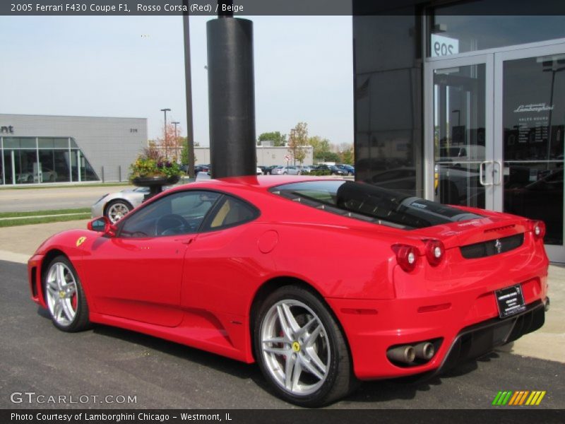 Rosso Corsa (Red) / Beige 2005 Ferrari F430 Coupe F1