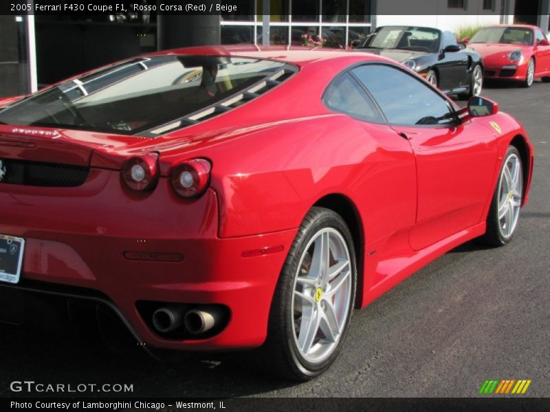 Rosso Corsa (Red) / Beige 2005 Ferrari F430 Coupe F1