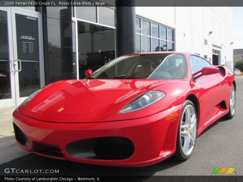 Front 3/4 View of 2005 F430 Coupe F1