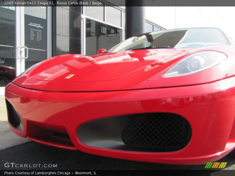 Rosso Corsa (Red) / Beige 2005 Ferrari F430 Coupe F1
