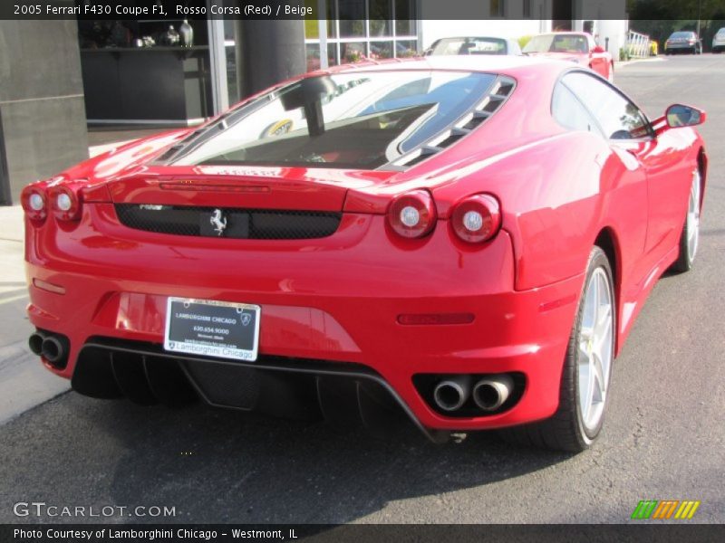 Rosso Corsa (Red) / Beige 2005 Ferrari F430 Coupe F1