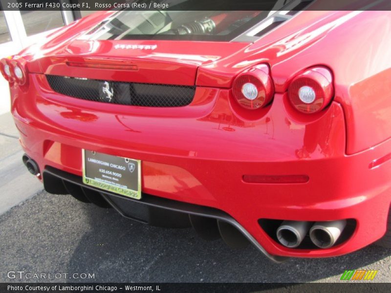 Rosso Corsa (Red) / Beige 2005 Ferrari F430 Coupe F1