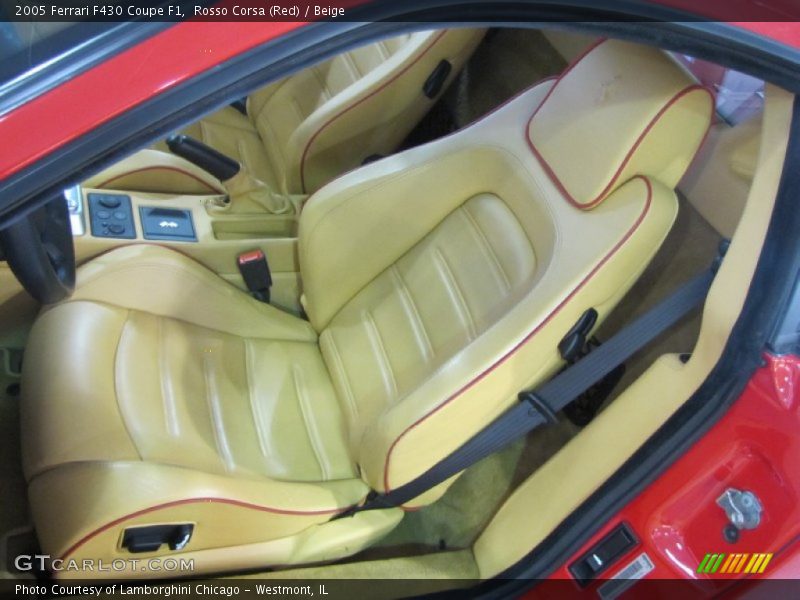  2005 F430 Coupe F1 Beige Interior