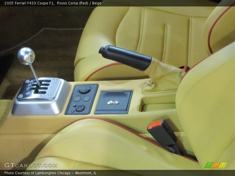 Controls of 2005 F430 Coupe F1