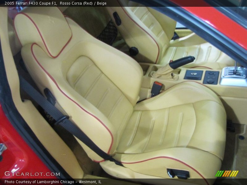  2005 F430 Coupe F1 Beige Interior