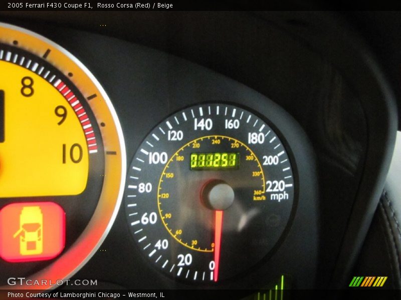  2005 F430 Coupe F1 Coupe F1 Gauges
