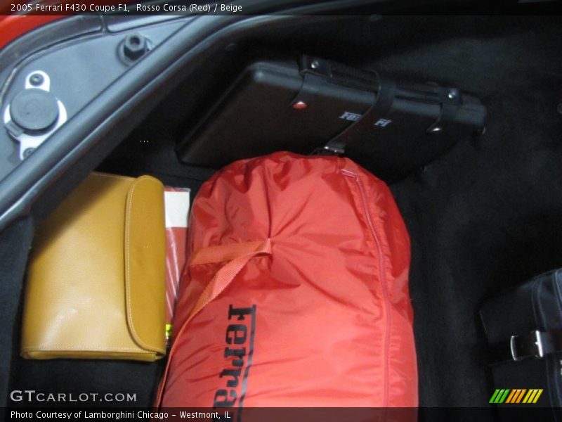  2005 F430 Coupe F1 Trunk