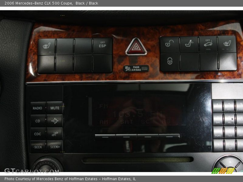 Black / Black 2006 Mercedes-Benz CLK 500 Coupe