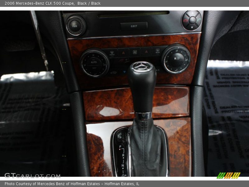 Black / Black 2006 Mercedes-Benz CLK 500 Coupe