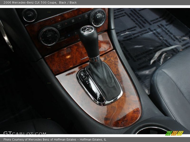 Black / Black 2006 Mercedes-Benz CLK 500 Coupe