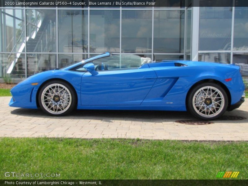  2010 Gallardo LP560-4 Spyder Blue Lemans