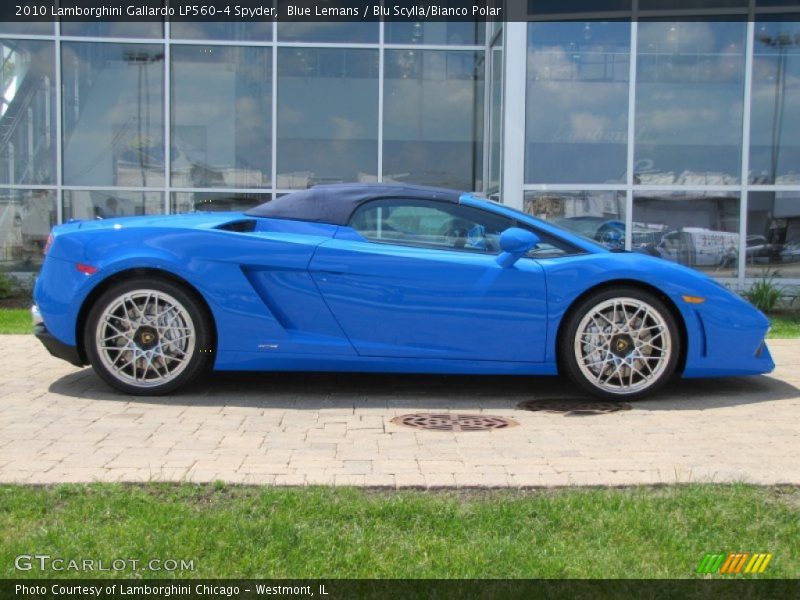  2010 Gallardo LP560-4 Spyder Blue Lemans