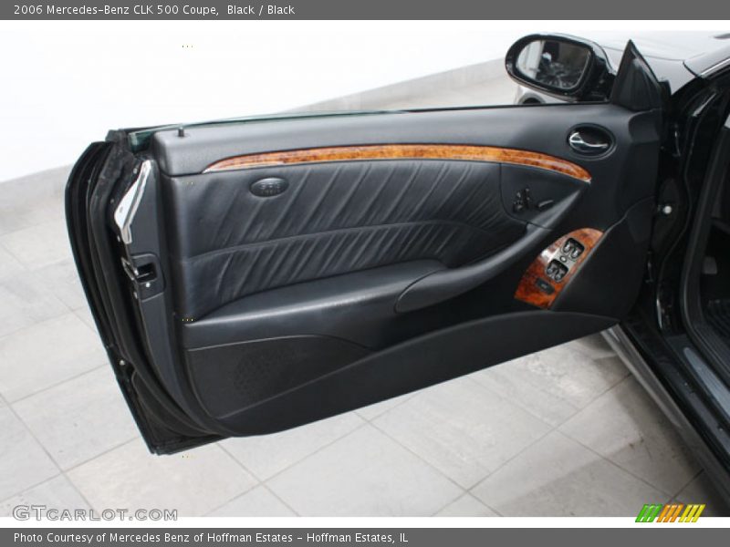 Black / Black 2006 Mercedes-Benz CLK 500 Coupe