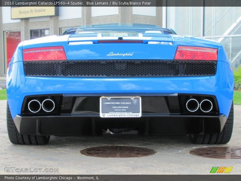 Blue Lemans / Blu Scylla/Bianco Polar 2010 Lamborghini Gallardo LP560-4 Spyder