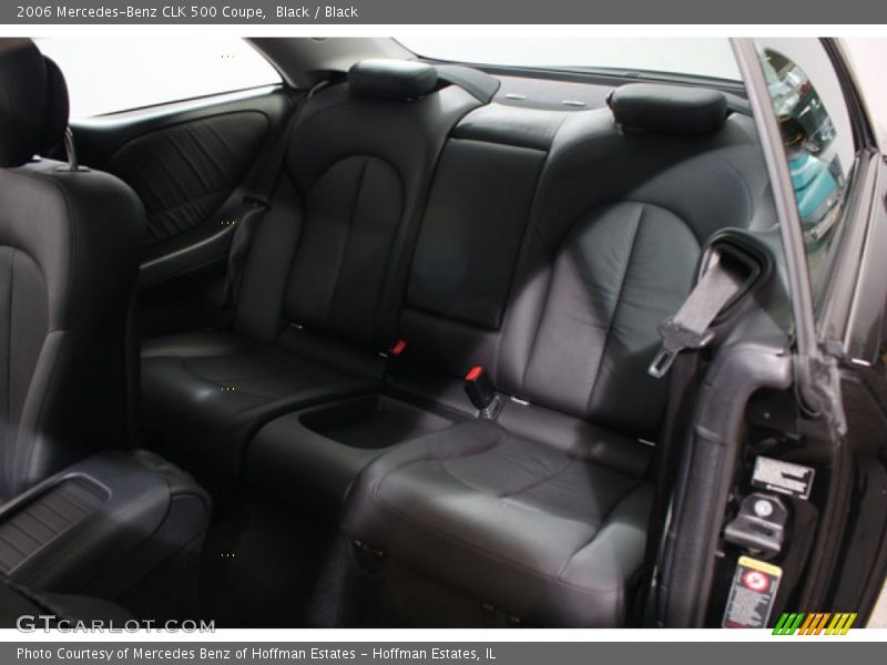 Black / Black 2006 Mercedes-Benz CLK 500 Coupe